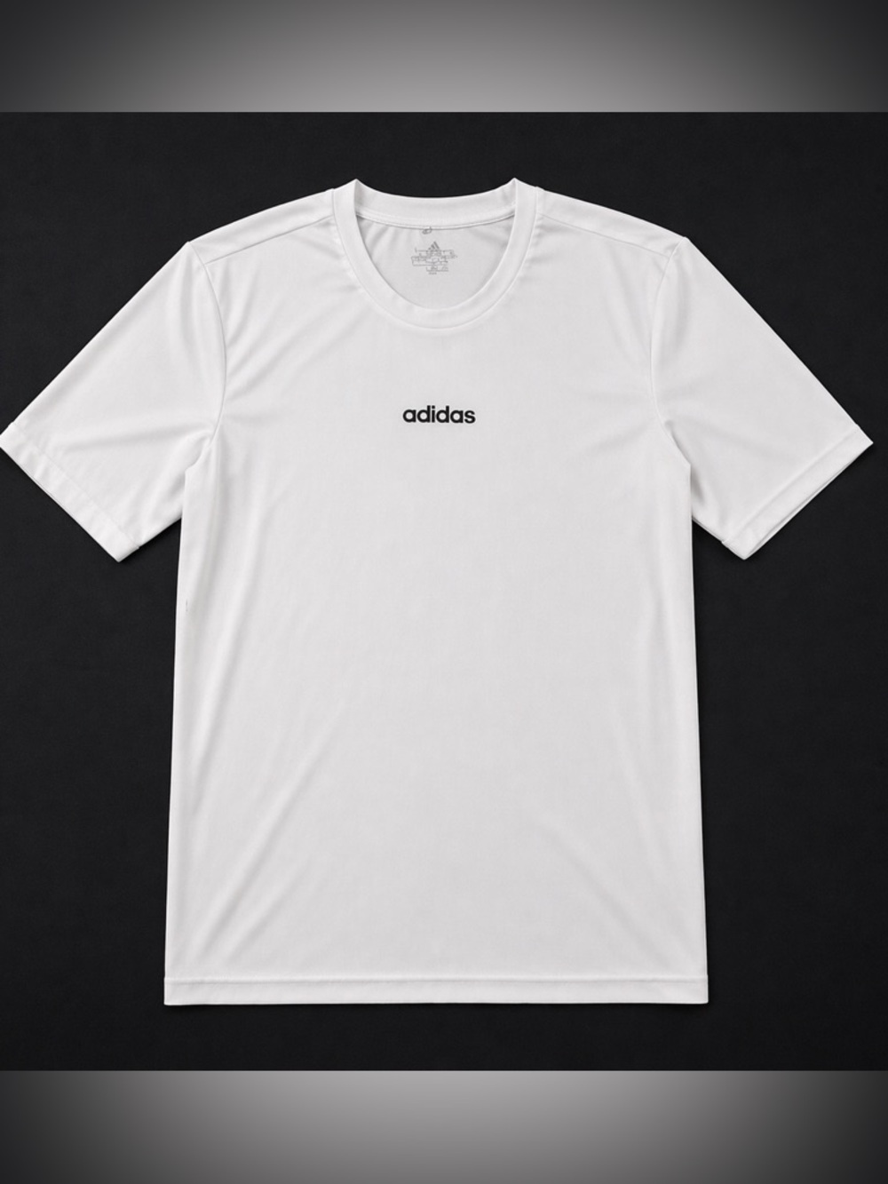Adidas white performance t-shirt | Large